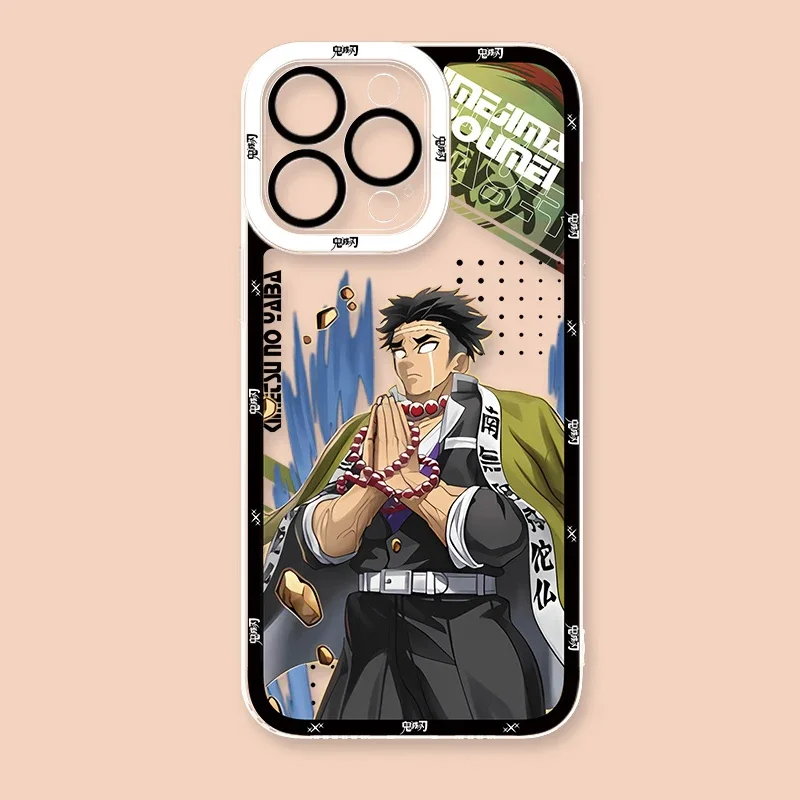 Чехол силиконовый для Xiaomi Redmi Note 13/12/11 Pro Plus/4G чехол с рисунком из аниме рассекающий