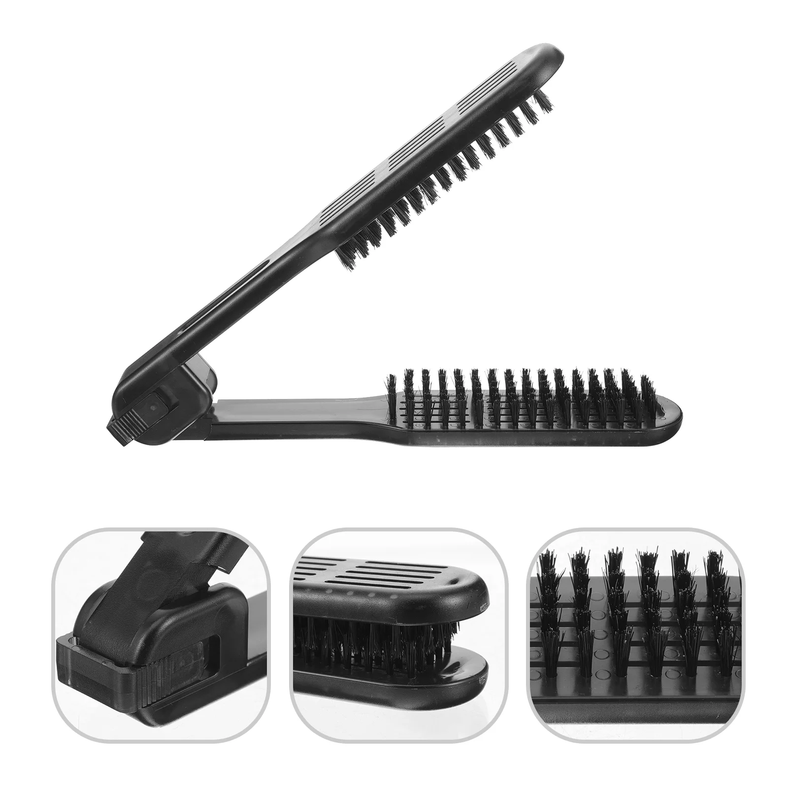 

Clamp Brush Hair Hairdressing Straightener Comb Salon Combs High Temperature Resistance Mane Straightening