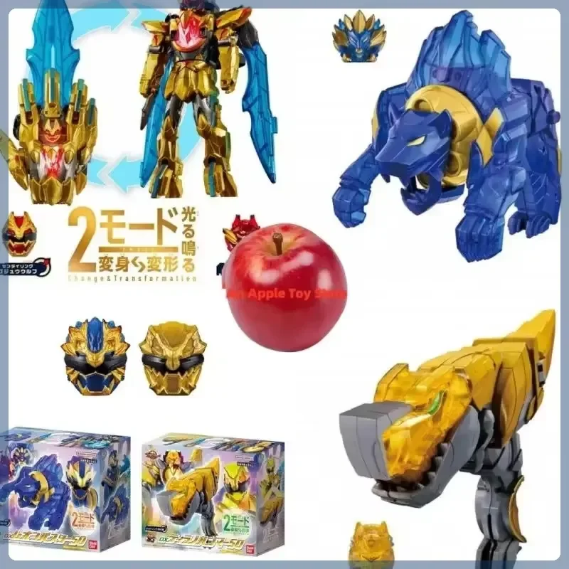 Фото Оригинальная коллекционная фигурка Bandai DX No.1 SENTAI GOZYUGER TEGASWORD Leon Buster 50 Sentai Ring, модель, игрушка, подарок для фанатов Bandai №2