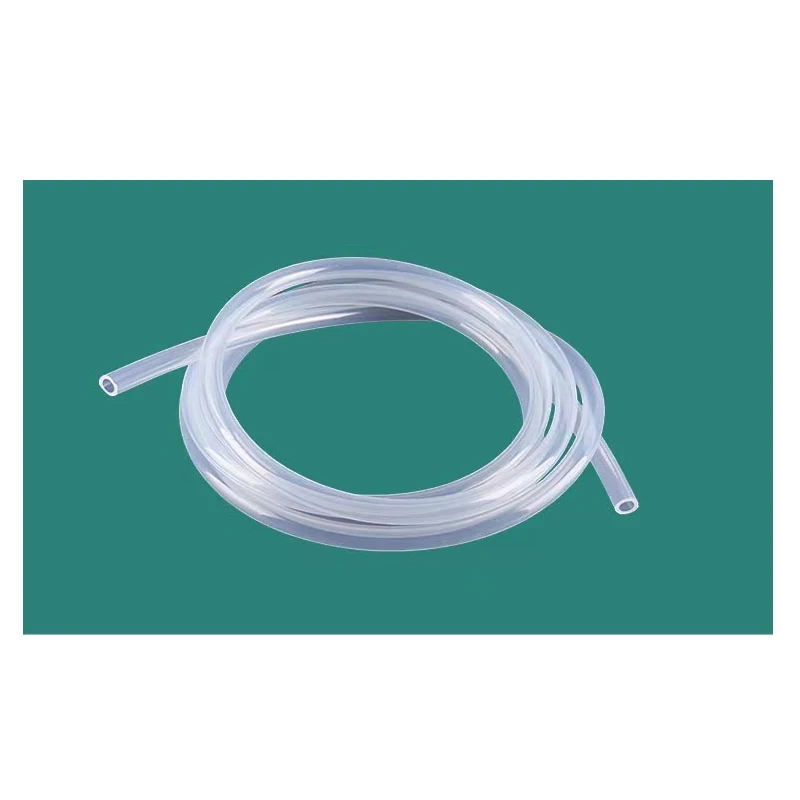 

Five Meters FDA Food Grade Clear Silicone Tube Rubber Plastic Piping