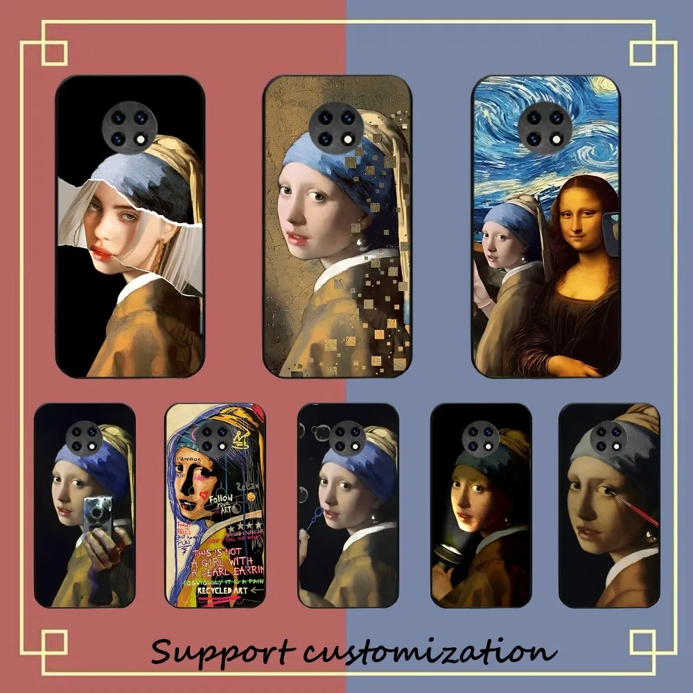 

Girl With A Pearl Earring Vermeer Phone Case For Redmi Note 4 X 5 A 6 7 8 Pro T 9 Pro 9S 10 Pro 11 Pro 11S 11Epro PocoM3pro