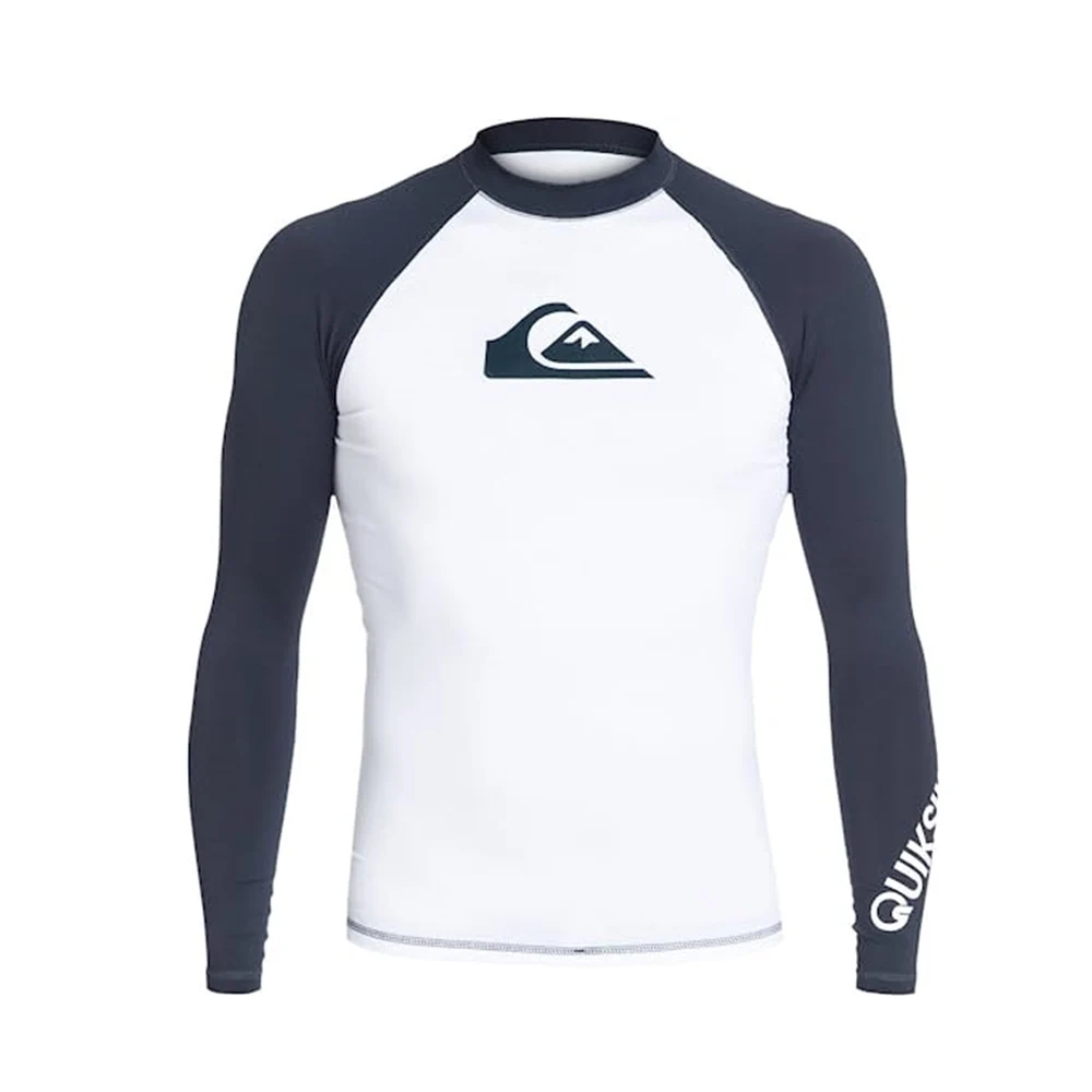 Swimming T-shirt Men UV Protection Beach Rash Guard Swimwear Diving Tops Wear Rashguard Long Sleeve Surfing Swimsuit Surf Shirts