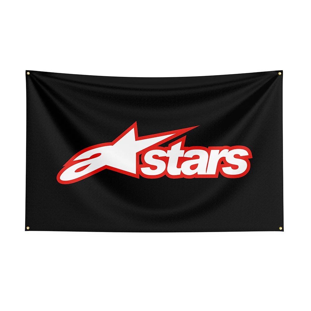 

90x150cm Stars Flag Polyester Prlnted Raclng Car Banner For Decor ft flag banner