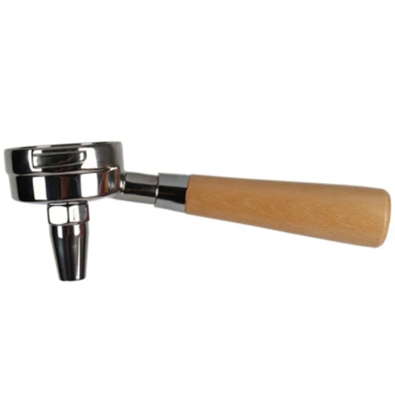 

Hot Tea Portafilter with Wooden Handle and Suit 58mm Coffee Machine Teapresso Portafilter Design for Tea Bag & Broken Tea