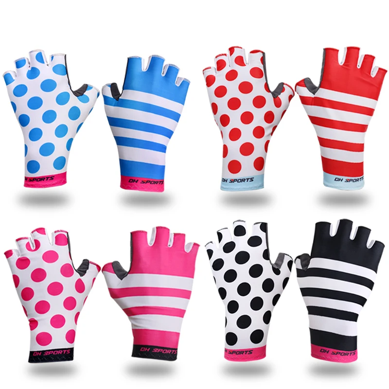 

Bicycle Sports Half Finger Anti-slip Gel Pad Shockproof Breathable MTB Cycling Gloves Road Bike Gloves 4 Colors Bicycle Gloves