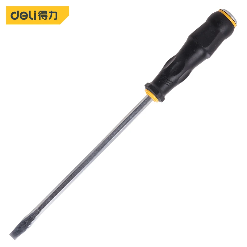 

Deli Slotted rubber plastic handle through core screwdriver Snap Ring Hand Wire stripper Nippers Multipurpose kit multi-function