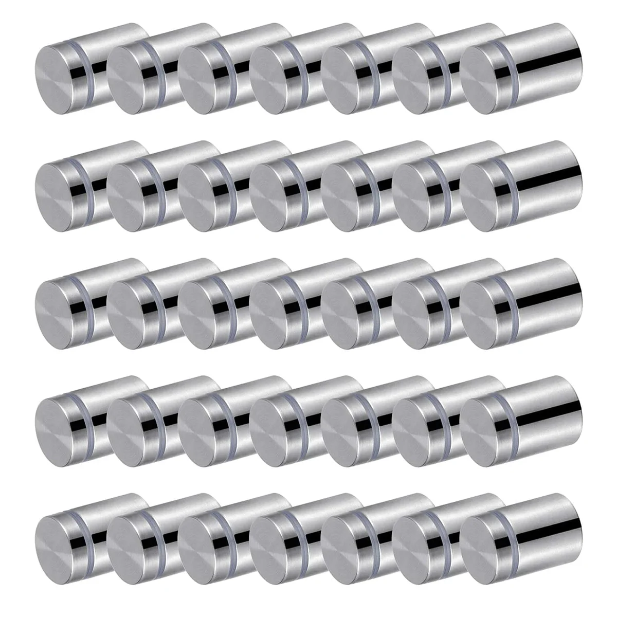 

40pcs Stainless Steel Sign Standoff Glass Acrylic Advertising Nail for Glass Artwork