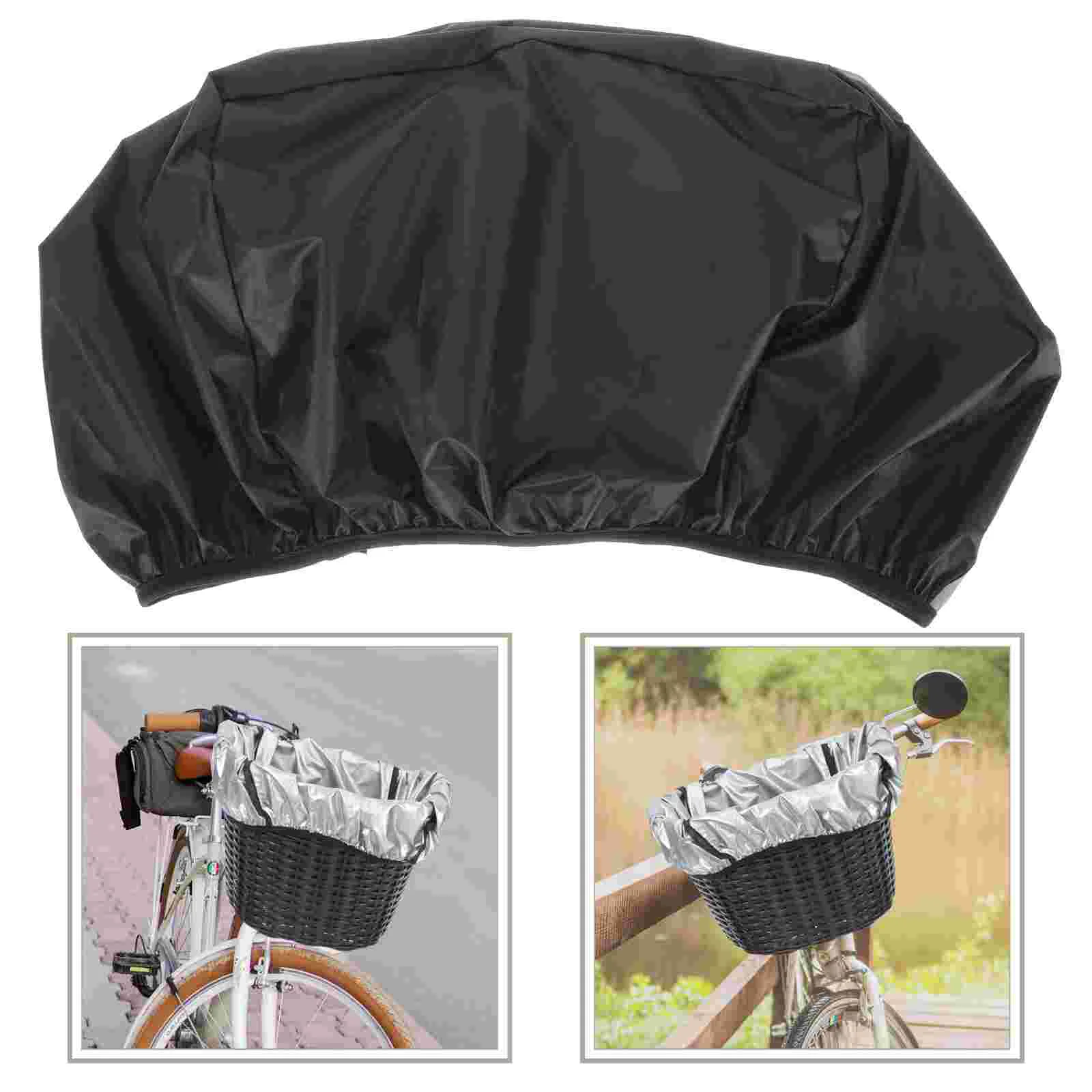 

Basket Rain Cover Collapsible Baskets Waterproof Liner Cycling Oxford Cloth Rainproof Sleeve Foldable