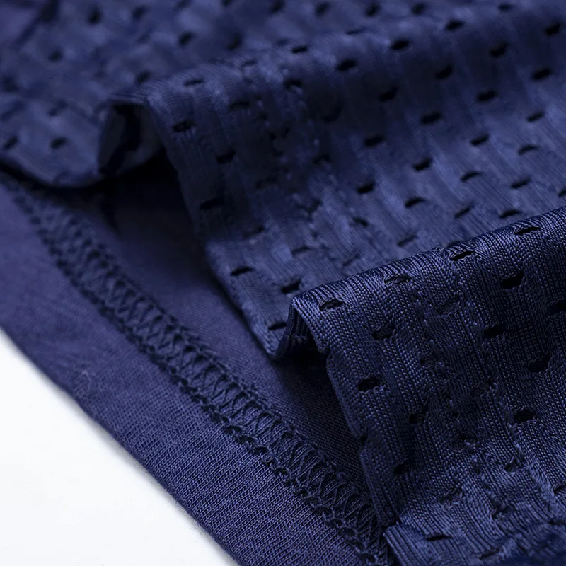 Men's Boxer Ice Silk Letters Underpants Male Stretch Shorts Boys Underwear Breathable Lingerie Men Comfortable Boxer