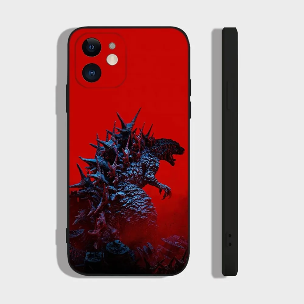 Monster G-GodzillaS Phone Case For iPhone 16 15 14 13 12 11 Plus Pro Max XR XS X 7 8 SE Mini Silicone Soft