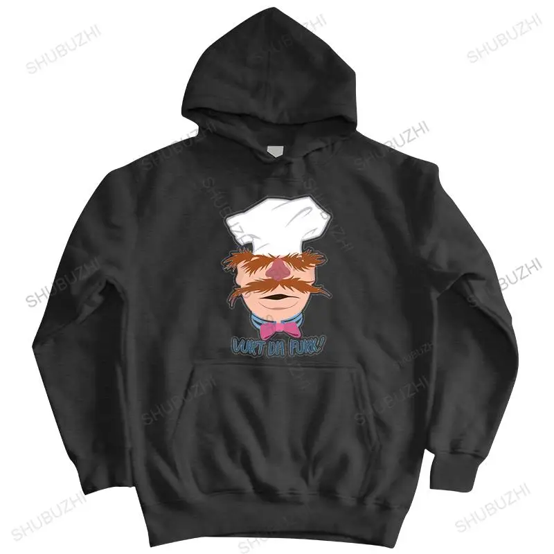 

Man zipper autumn hoodie brand clothing vurt da furk bigger size pullover Swedish Chef men cotton fashion hoody Harajuku coat