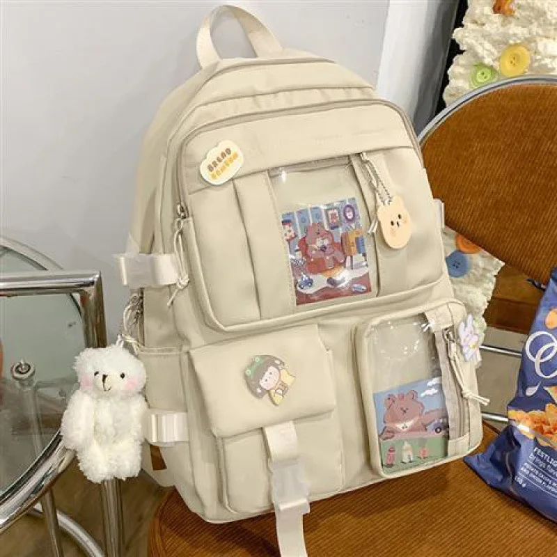 Schoolbag Women Backpack Fashion High School Junior High School Students Campus All-match New Backpack Women Single Shoulder Bag