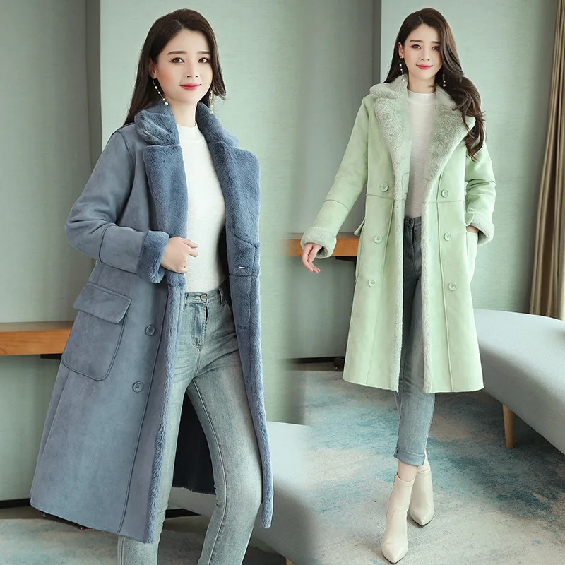 New Women's Winter and Autumn Coat Woolen Shawl Warm Solid Color Coat Ladies Fashion Loose Women's Cape Cardigan Clothes