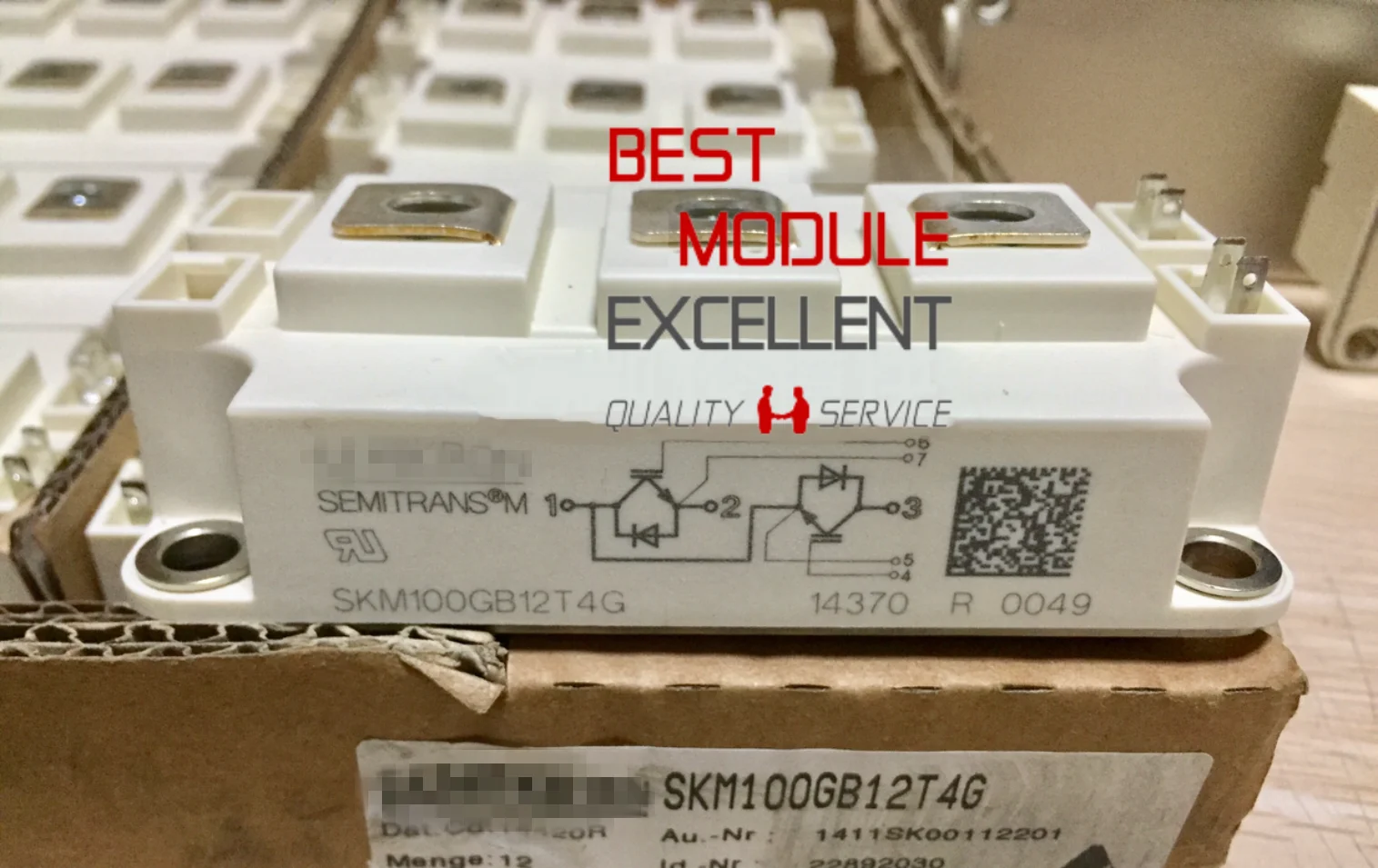 1PCS SKM100GB12T4G NEW 100% Quality Assurance
