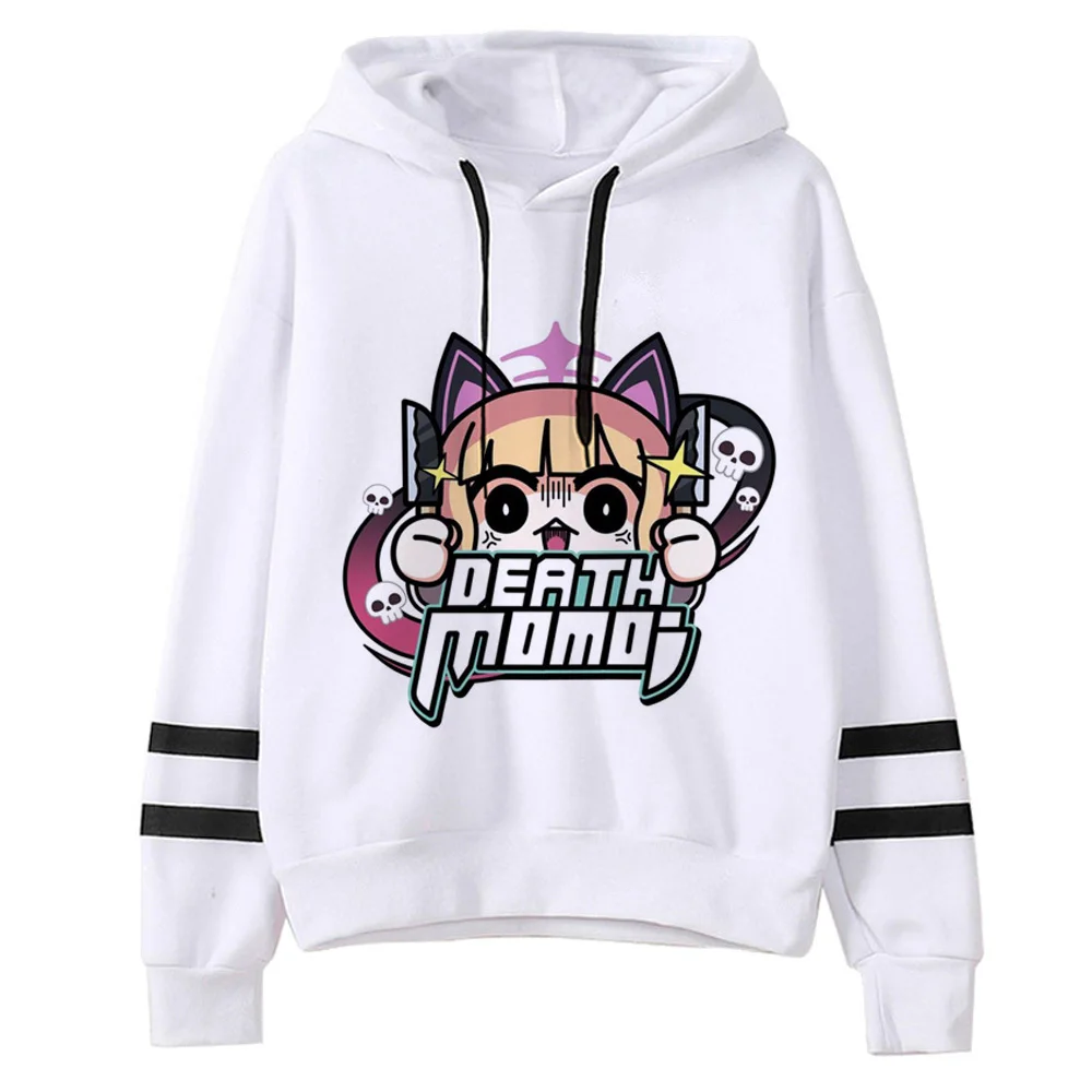 Голубой худи в японском стиле с рисунком манги