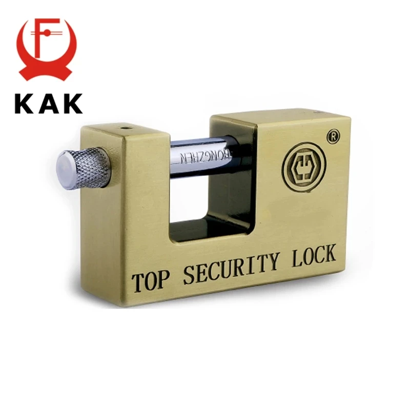 KAK E9 Series Archaize Super B Grade Padlocks Safe Anti-Theft Lock Rustproof Antique Bronze Top Security Locks For Home Hardware