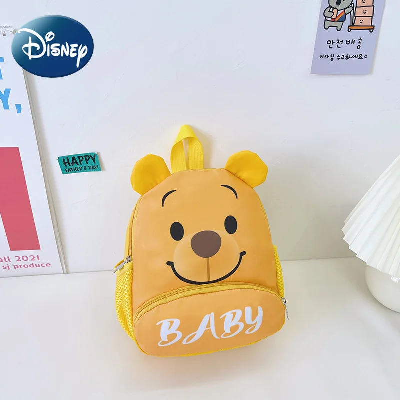 Disney's New Cartoon Children's Backpack Cute Animal Baby Casual Lightweight Small Backpack Kindergarten School Bag