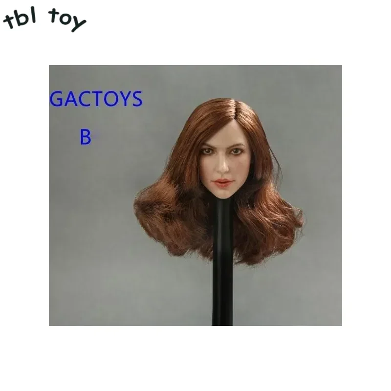 GACTOYS GC013 масштаб 1/6 Женский солдат европейская золотисто-коричневая голова из