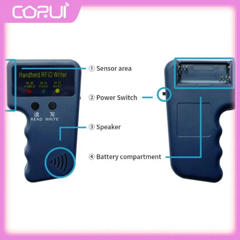 

Smart Standalone Operation Keychain Reader 125khz Rfid Access Card Replicator Portable Replicator Keychain Reader New Handheld