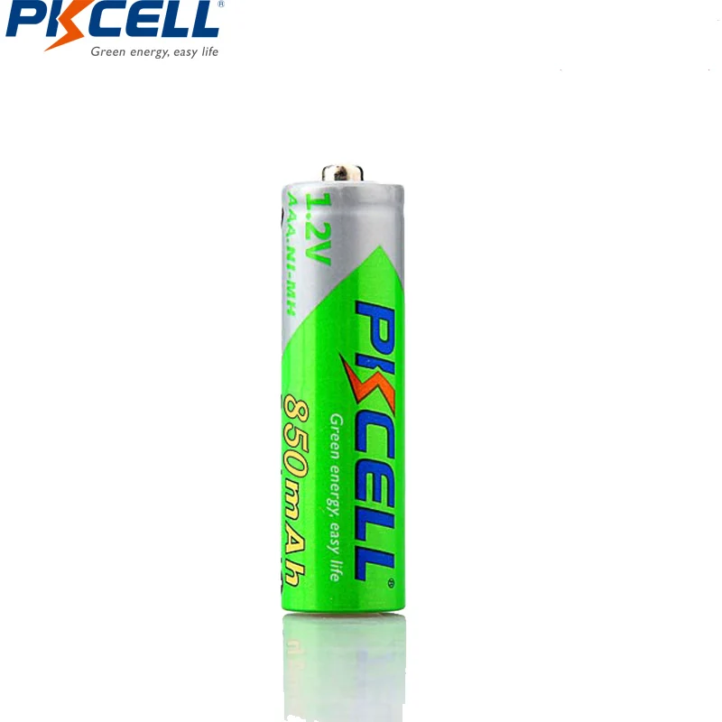 

2 упаковки/8 шт., аккумуляторные батарейки PKCELL 1,2 в Ni-MH AA, 2200 мАч + 4 шт./карта, 1,2 в, 850 мАч, никель-металлогидридные батарейки AAA