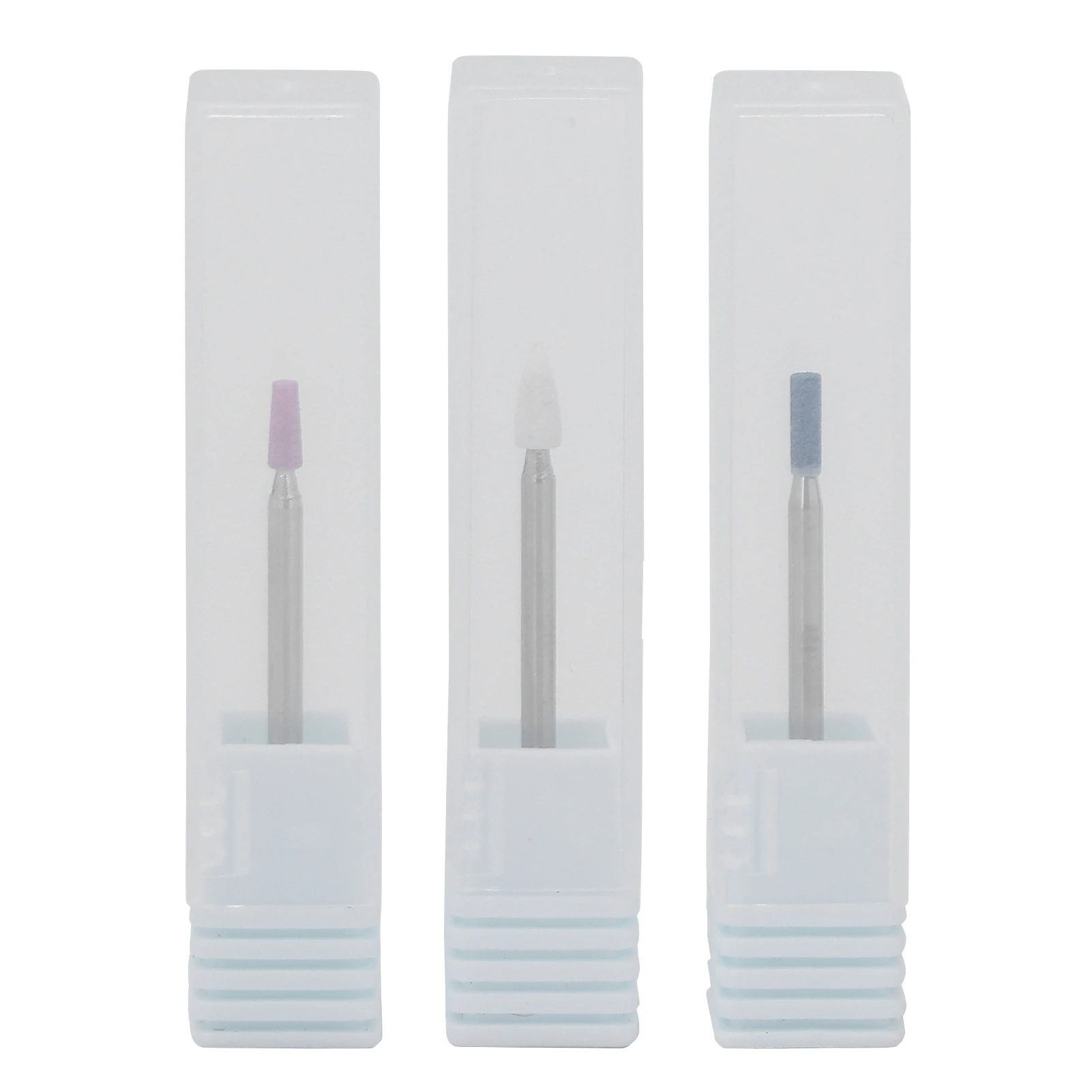 

3pcs Nail Drill Bits Professional Nail File Cuticle Remover Bits with Storage Box