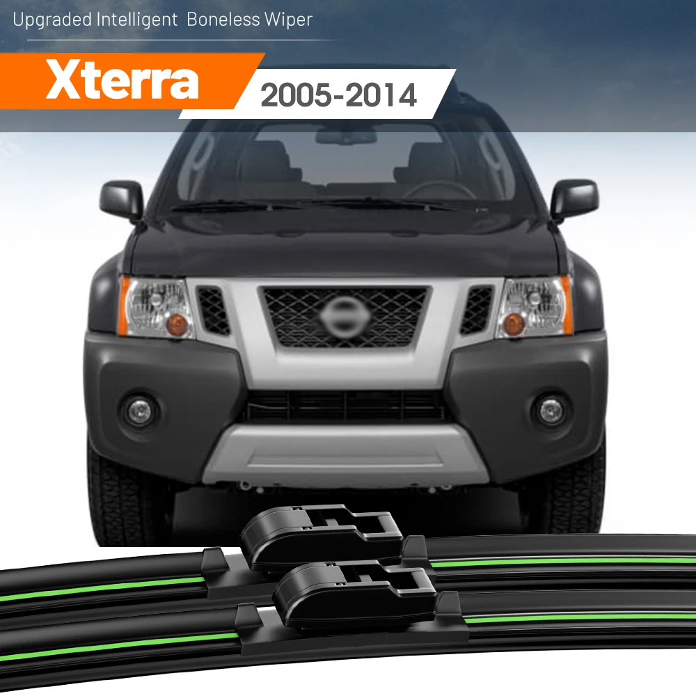 Щетки стеклоочистителя переднего стекла для Nissan Xterra 2005-2014 2008 2009 2010 2011 2012 2013 2 шт.