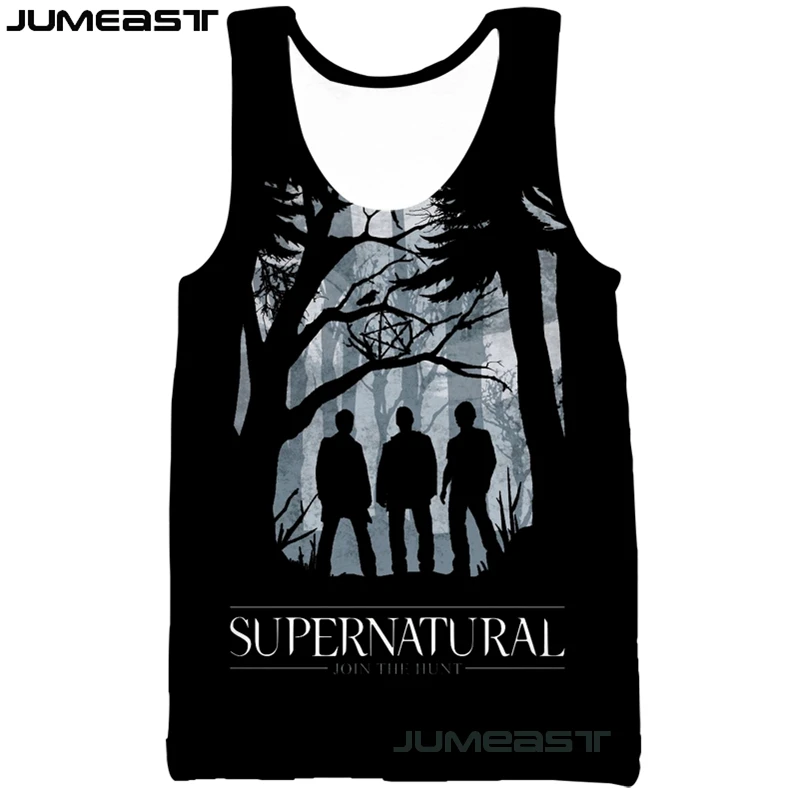 

2022 Men 3D Vest Supernatural Night Streetwear Harajuku Oversized Short Sleeve Sport Pullover Summer Tank Tops Tees