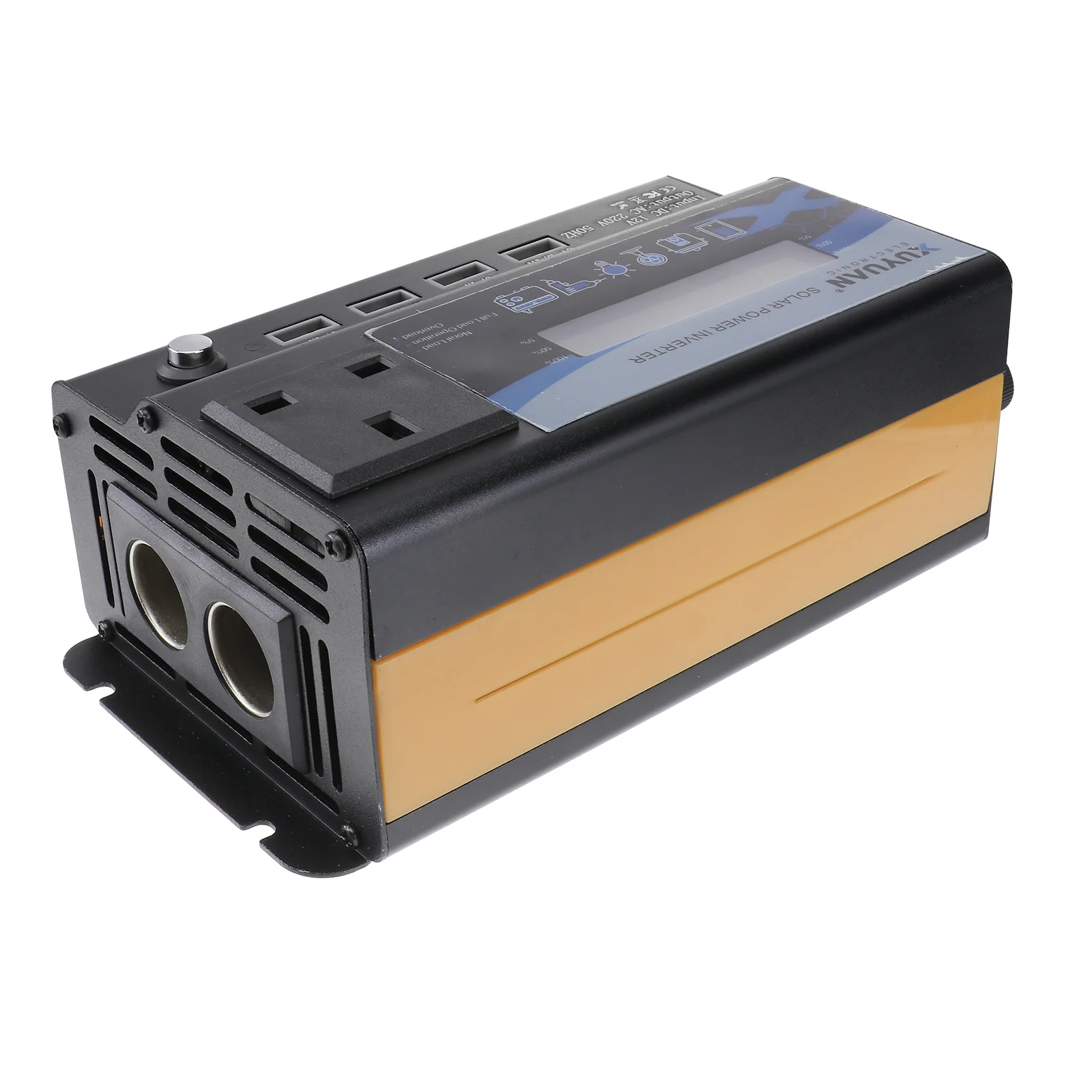 

Car Colorful Atmosphere Light with USB Charging Ports (UK Plug)