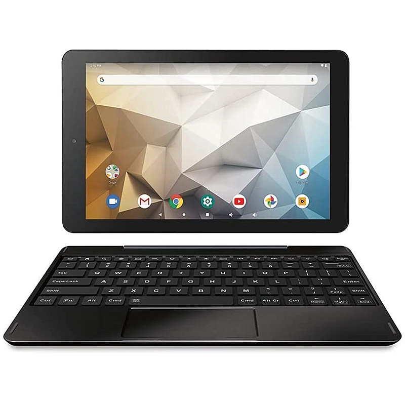 

New Sales 10.1 INCH 2in1 Android 9.0 Tablet With Keyboard 2GB RAM+32GB ROM Tablets RCT MT8167 Dual Camera WIFI Quad Core