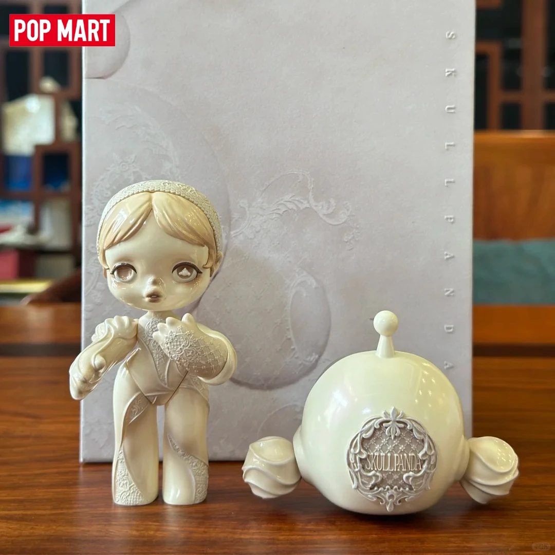 Фото Оригинальная коллекционная фигурка POP MART Skullpanda Baby Series 2025, эксклюзивная лимитированная серия с выставки в Пекине, подарок №2