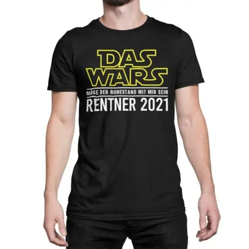 Фото Футболка премиум-класса Neu Rente Das Wars аренner 2021 Ruhestand №1