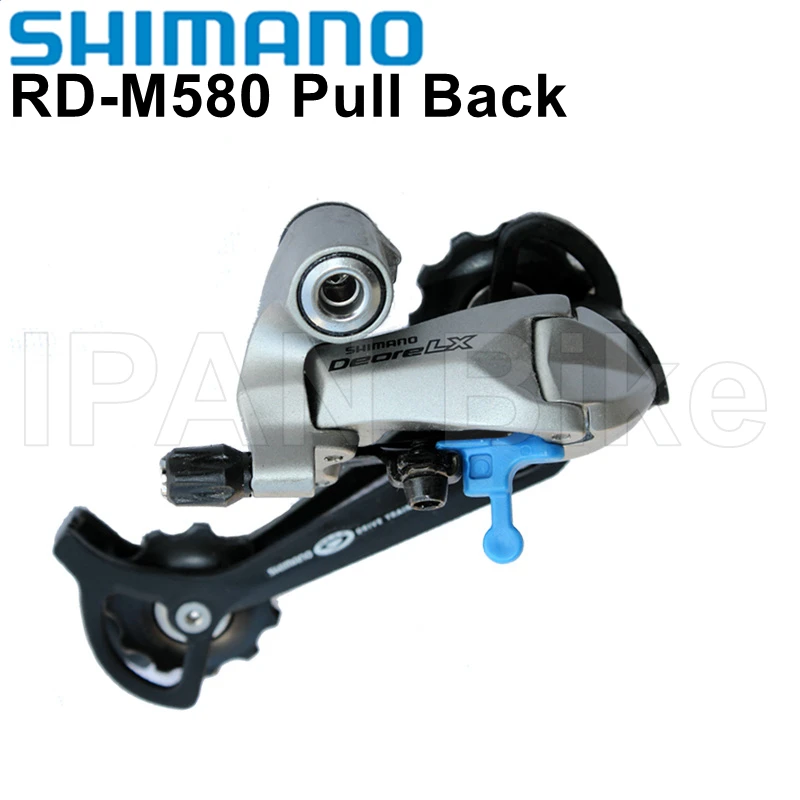 Задний переключатель передач Shimano DEORE LX M580 для велосипеда задний сертификаты SGS
