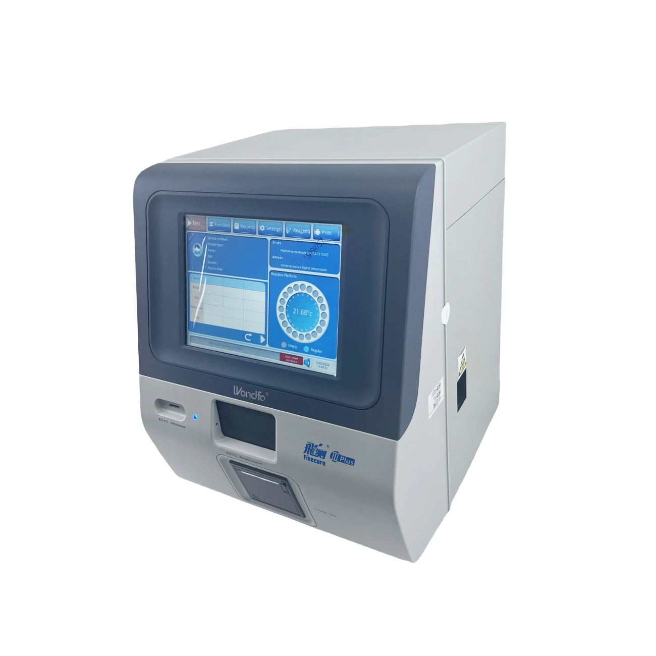 Wondfo Finecare FIA Meter III Plus FS-205 многоканальный флуоресцентный анализатор иммуноанализа