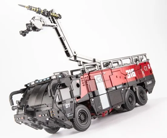 

Игрушка-трансформер из фильма Zoom SS61 Sentinel Prime Fire Truck, модель из сплава, экшн-фигурка Autobot, игрушка для мальчиков