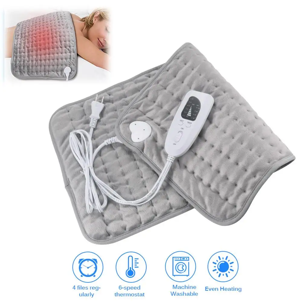

Home Office Winter 40-60 Electric Heating Pad Living Room Bedroom Belly Warming Mat Warmer Heater Blanket 60x30cm JP