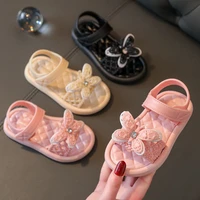 sandals for girls in summer the new korean version of cute butterfly princess shoes childrens beach shoes non slip soft soles