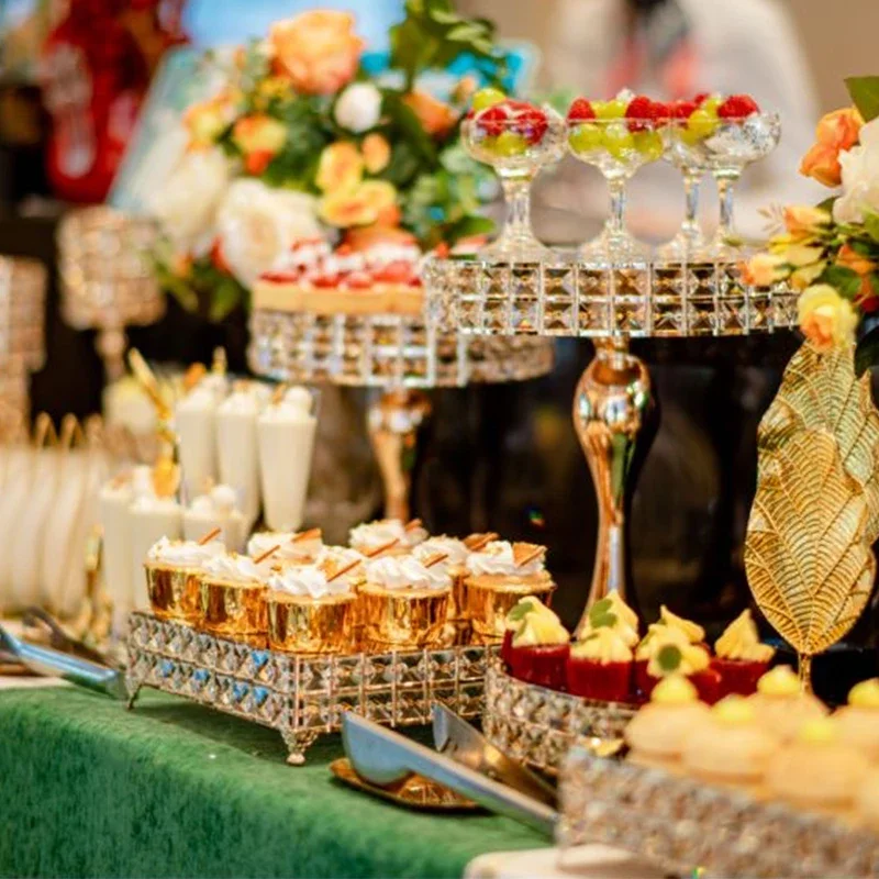 Подставка для десерта подставка торта из нержавеющей стали с зеркальной верхней