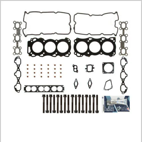 

Fits 01-04 Infiniti QX4 Nissan Pathfinder 3.5L DOHC Head Gasket Set Bolts VQ35DE