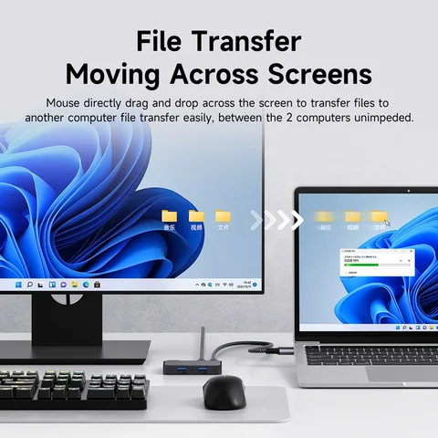Hagibis USB 3.0 коммутатор для двух компьютеров