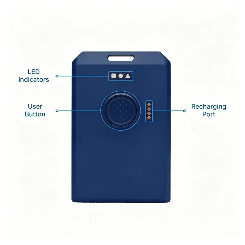 Фото Новинка: AT6558R Wismesh Tag Meshtastic Lora Tracker с модулем NRF52840 GNSS, поддержкой Wi-Fi, BLE, Meshcore Messaging, IP66 №3