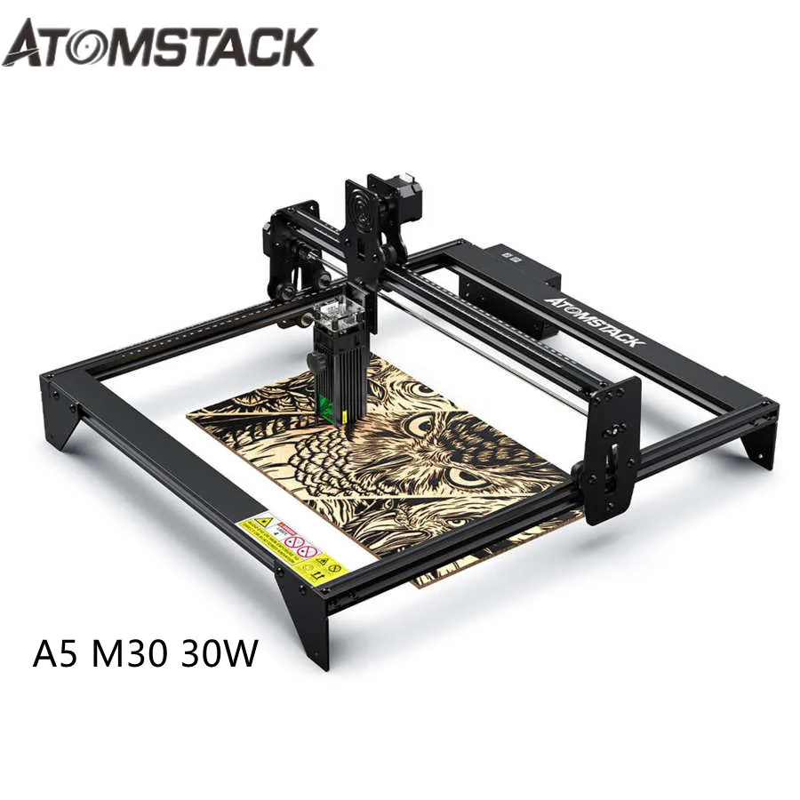 

ATOMSTACK A5 M30 30W Laser Engraver Cutter Engraving Cutting Machine Free Focus ATOMSTACK A5 M30 for Wood Metal
