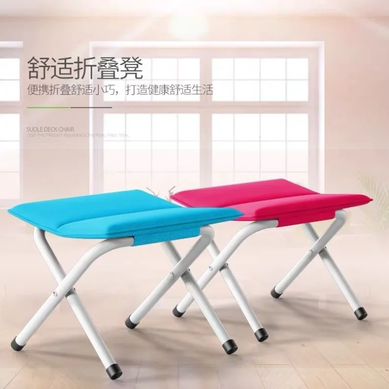 

Складной стул для улицы, складной и портативный стул для рыбалки для взрослых, маленькая скамейка, маленькая скамейка, скамейка для ног, раз...