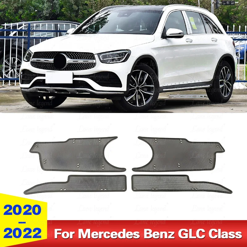 

Заводская поставка, передняя решетка автомобиля, сетка для защиты двигателя от насекомых для Mercedes Benz GLC Class 2020 2021 2022