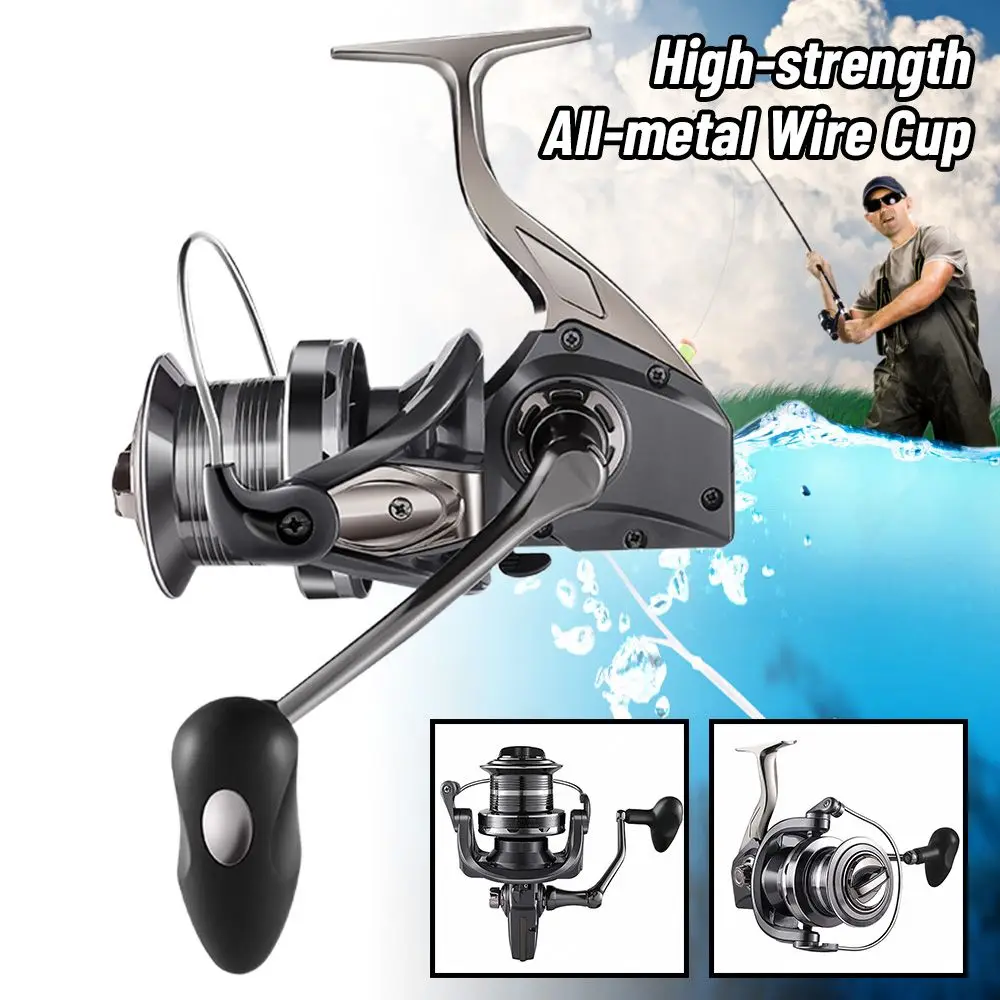 

Metal Durable Seawater Fishing Gear Spinning Wheel Long Shot Anchor Fishing Wheel Fishing Reel