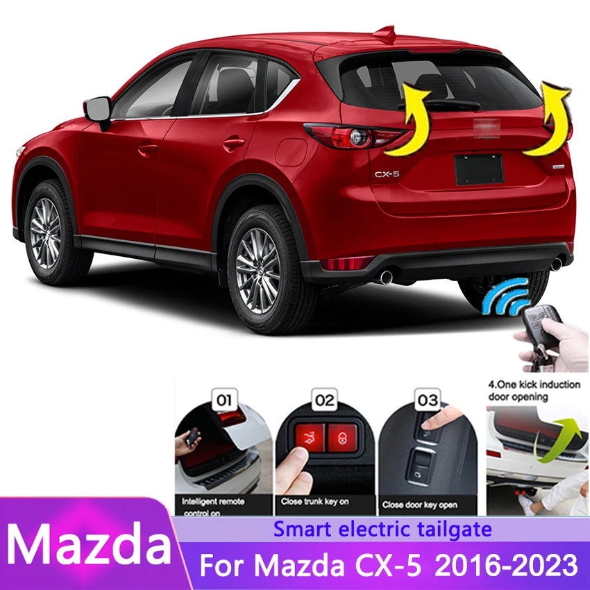 Автомобильная электрическая задняя дверь для Mazda CX-5 2016-2023 интеллектуальная