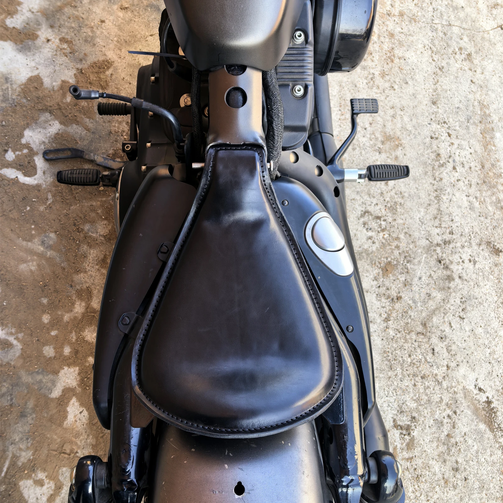 Для Harley Davidson Sportster 2010-2022 мотоциклетная подушка для сиденья Solo, седло (art.: 3920ccd670aea) - 3920ccd670aea