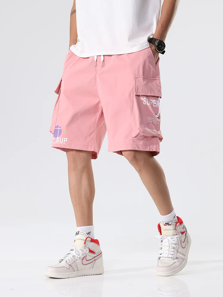 

Summer Cargo Men New Multi-Pockets Hip Hop Streetwear Baggy Jogger Male Casual Beach Shorts Plus Size 8XL