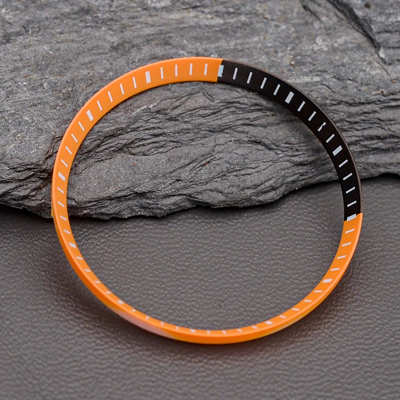 Mod Watch Chapter Ring Plastics For SKX007 SKX009 SRPD53 NH35 NH36 Movement Watch Case Repair Tool Parts Aftermarket Replacement