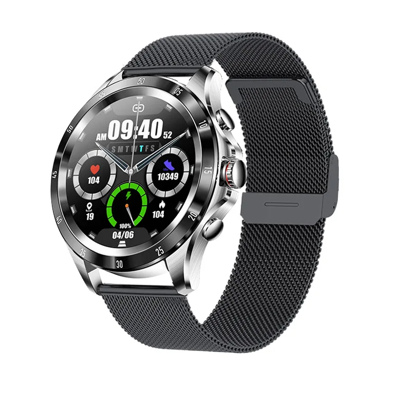 New Smart Watch Bluetooth Call Music Play 1.32 Inch Body Temperature Heart Rate Blood Oxygen Health Monitoring Sport Wristwatch
