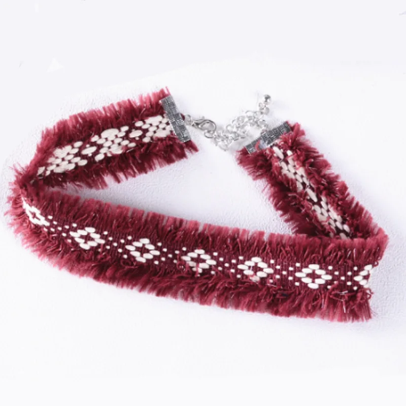 Женское Ожерелье с кисточками в стиле бохо винтажное ожерелье из мягкой теплой